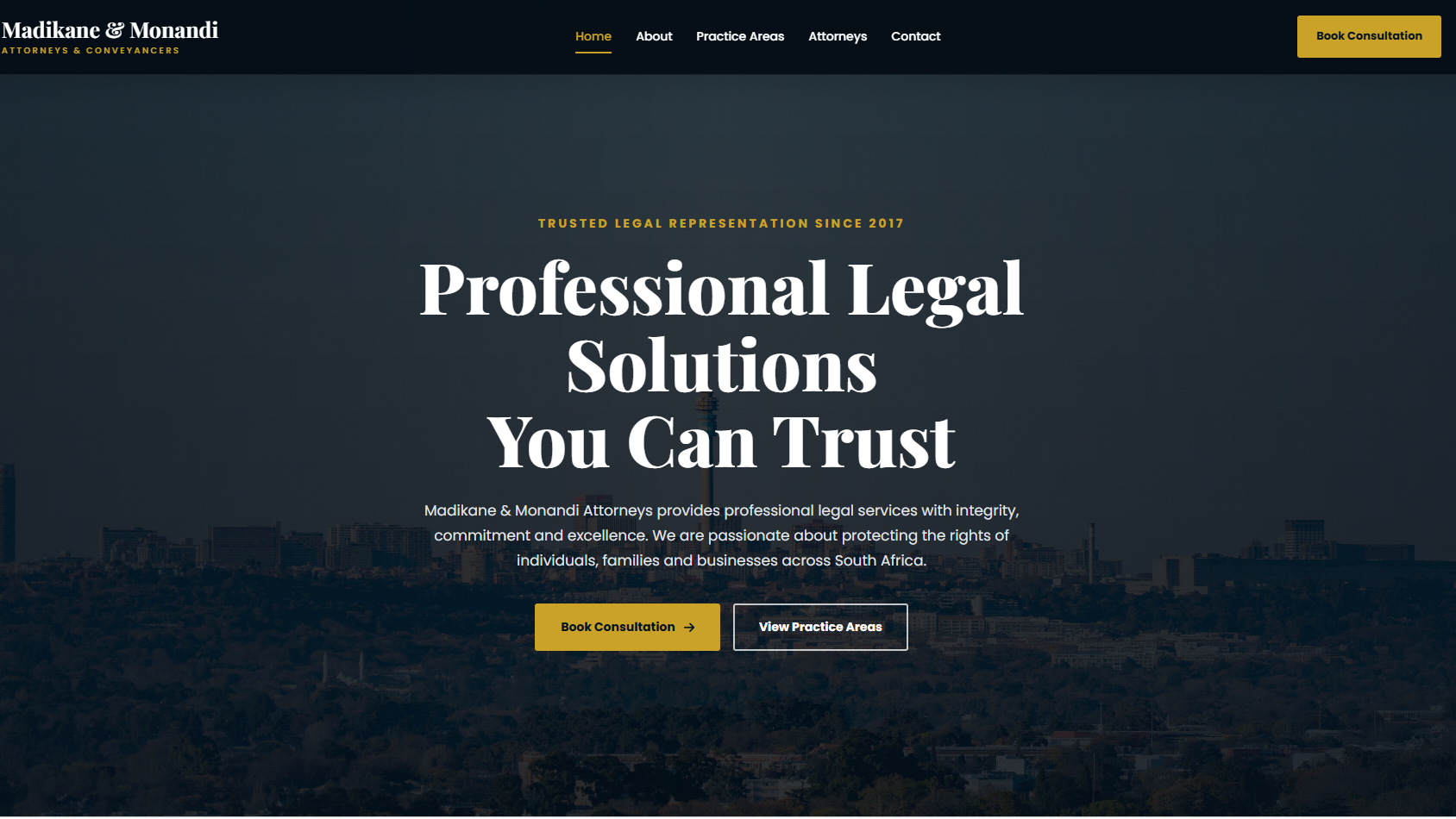 Madikane & Monandi project by MKDE IT Solutions