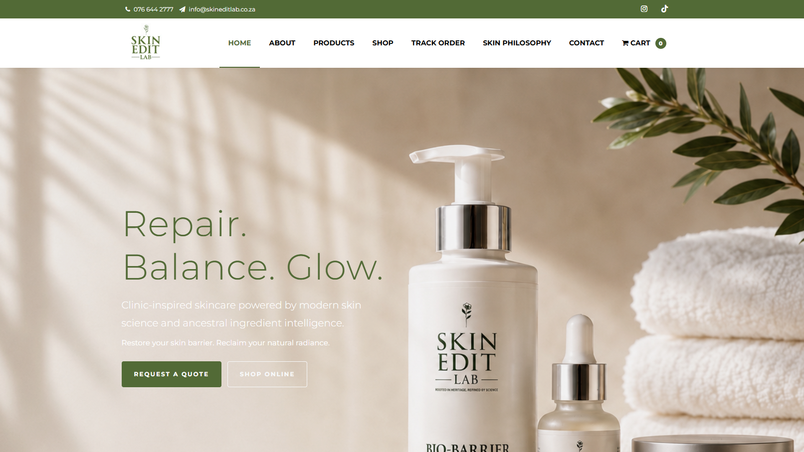 Skin Edit Lab project by MKDE IT Solutions