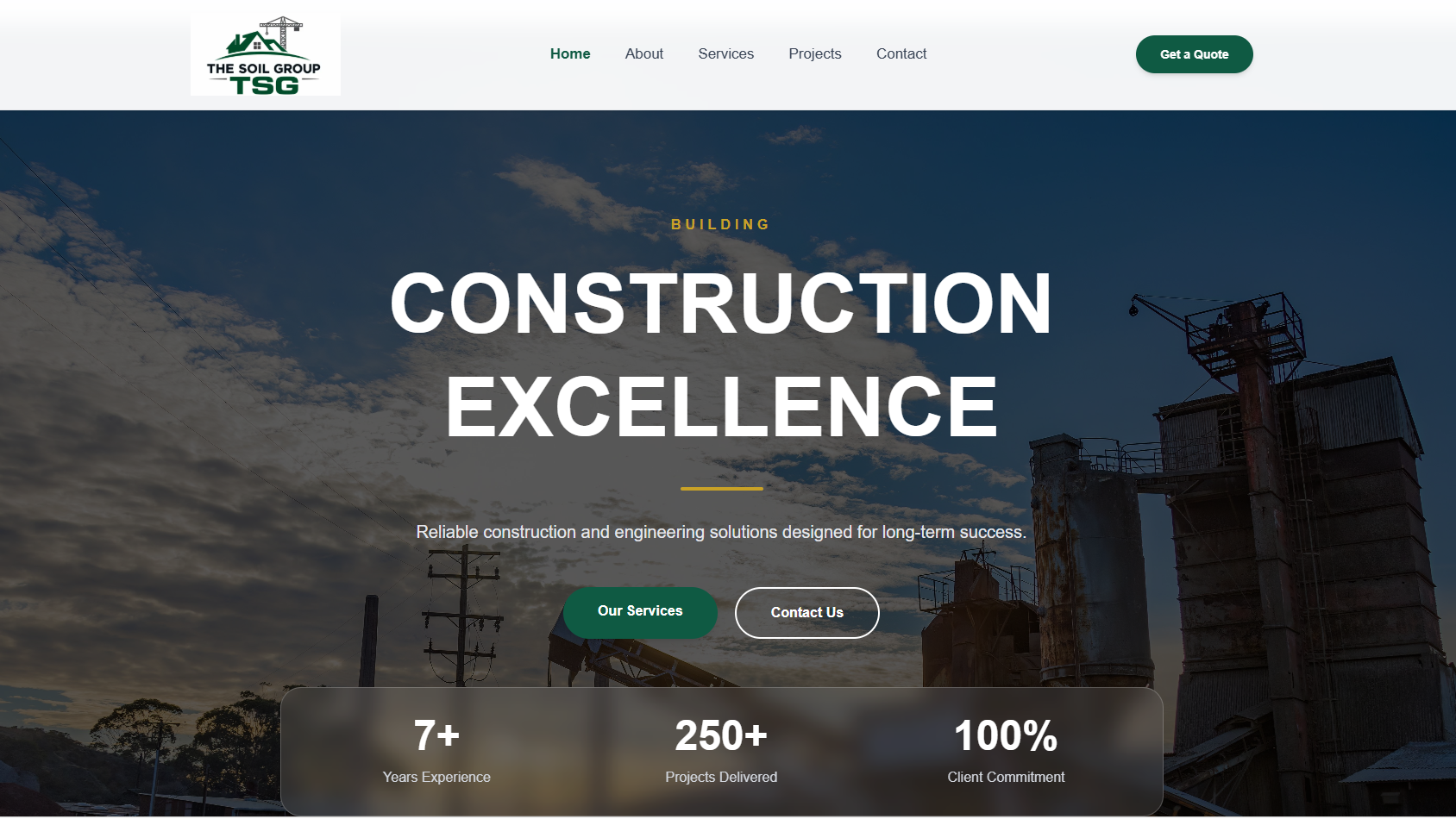 The Soil Group project by MKDE IT Solutions